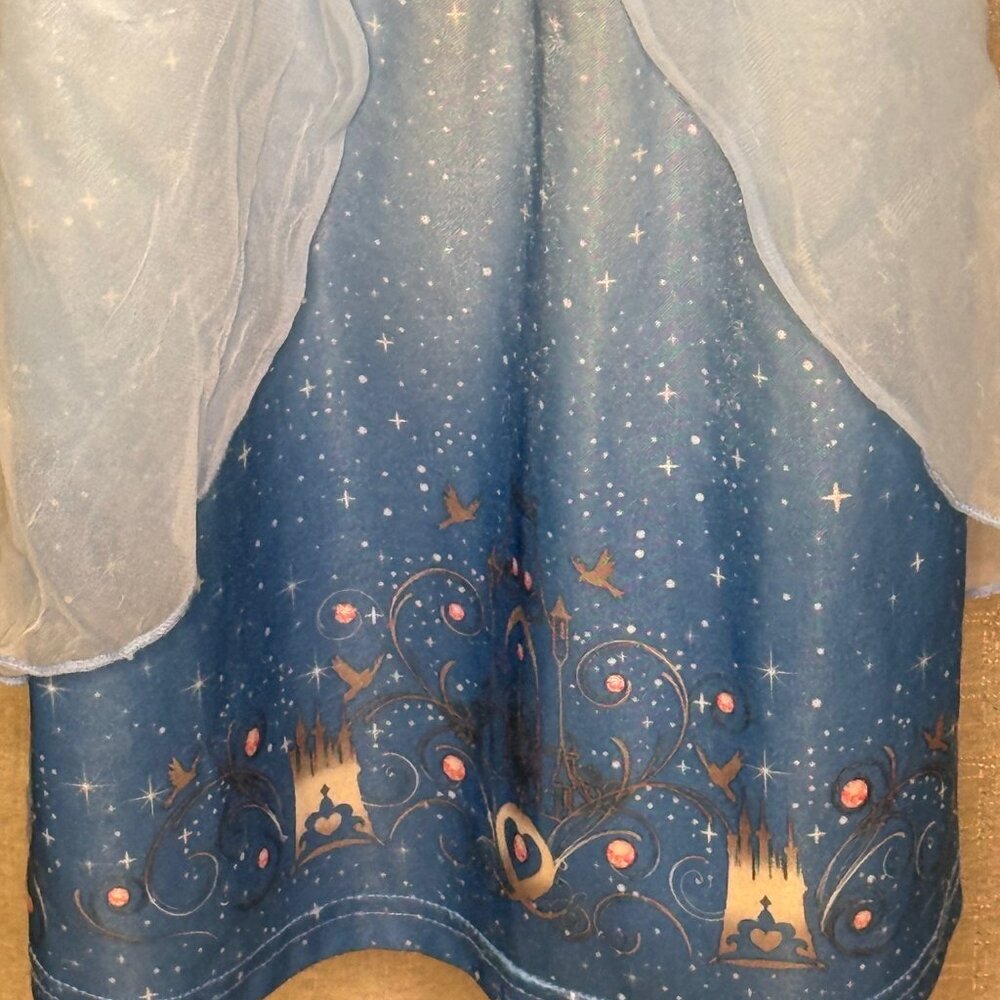 Disney Princess - Cinderella - Girls Sleeveless Dress - Size 5T - Picture 4 of 8
